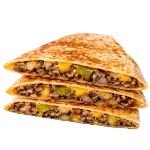 Cheeseburger-Quesadilla